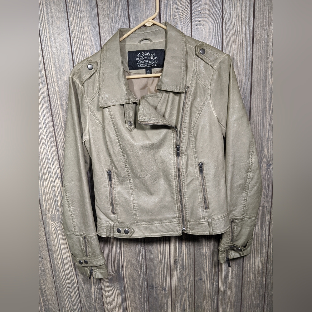 Blanc Noir Leather Jacket